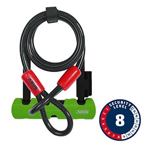 Abus,  Ultra 410K Mini + Cobra,  Cadenas en U