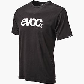 EVOC,  T-Shirt Logo pour hommes,  Noir