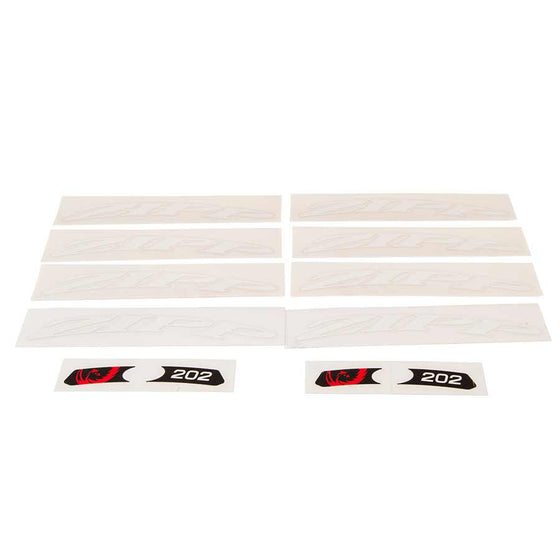 Zipp,  Autocollants,  202 Blanc/ Sans bordure