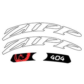 Zipp,  Autocollants,  202 Blanc/ Sans bordure