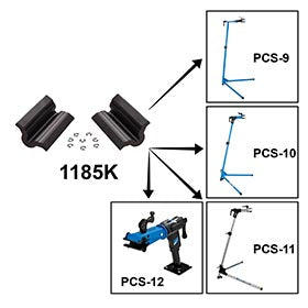 Park Tool,  FB##Garniture De Machoire 468G avec Double Rainure Pour PCS-1 & PCS-2,  Gris