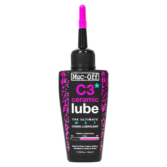 Muc-Off,  C3 Wet Ceramic,  Lubrifiant à chaîne