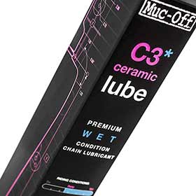 Muc-Off,  C3 Wet Ceramic,  Lubrifiant à chaîne