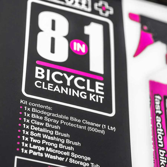 Muc-Off,  8-in-1,  Trousse de nettoyage de vélo