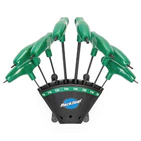 Park Tool,  PTH-1.2P Jeu de clé Torx à poignées moulées