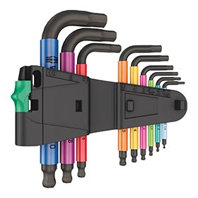 Wera,  950 SPKS courte,  Clé hexagonale