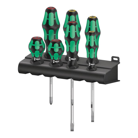 Wera,  300/7 Kraftform & Stubby Set,  Tournevis
