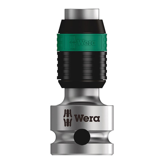 Wera,  Adaptateur Zyklop,  3/8'' carré à 1/4'' Hex