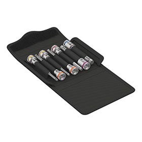 Wera,  Ensemble Vélo 8,  Jeu de douilles 7 pièces Prise 3/8''