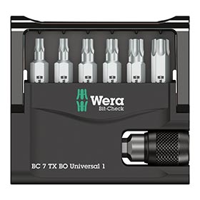 Wera,  Bit-Check 7,  : Torx BO