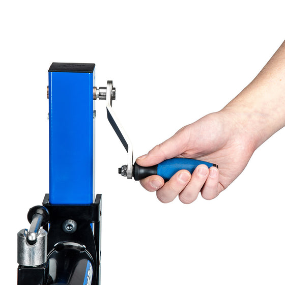 Park Tool,  PRS-30LB,  Pied de réparation d'atelier avec manivelle d'ajustement de hauteur
