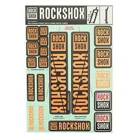 RockShox,  Autocollants 35mm 2018,  Stealth