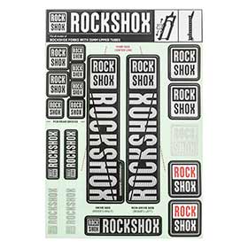 RockShox,  Autocollants 35mm 2018,  Stealth