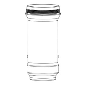 RockShox,  DLX/SDLX SoloAir Air Can,  145/170x35mm