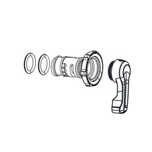  RockShox,  Monarch Rebound/Comp Knob,  11.4115.107.050