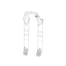  RockShox,  Jambage pour RVL 29 15 BLK,  11.4018.006.187