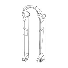  RockShox,  Jambage pour Pike 26 15 DFBLK