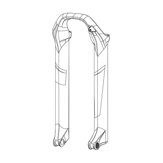 RockShox,  Jambage pour Pike 26 15 DFBLK,  11.4018.006.192