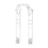 RockShox,  Jambage pour RVL 2927+B DFBLK,  11.4018.006.255