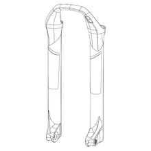  RockShox,  Jambage pour SID 2915 DFBLK B1