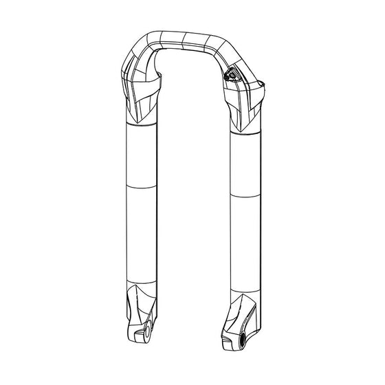 RockShox,  Jambage pour Pike/Yari 29+ DFBLK