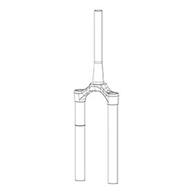 RockShox,  CSU pour Pike DPA 2927+ 51 DFBLK,  11.4018.008.431