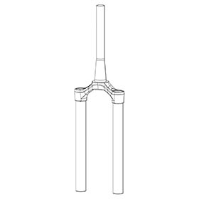 RockShox,  CSU pour Lyrik/Yari DPA 2927+ DFBLK