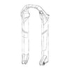 RockShox,  Jambage pour Pike DJ 26 SIL
