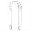 RockShox,  Jambage pour 35G,  27.5"