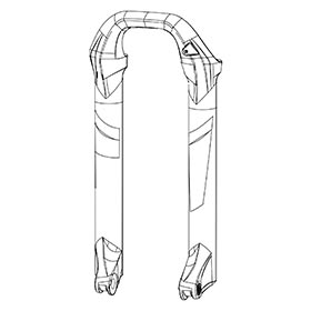 RockShox,  Jambage pour Lyrik/Yari DFB C1,  29"