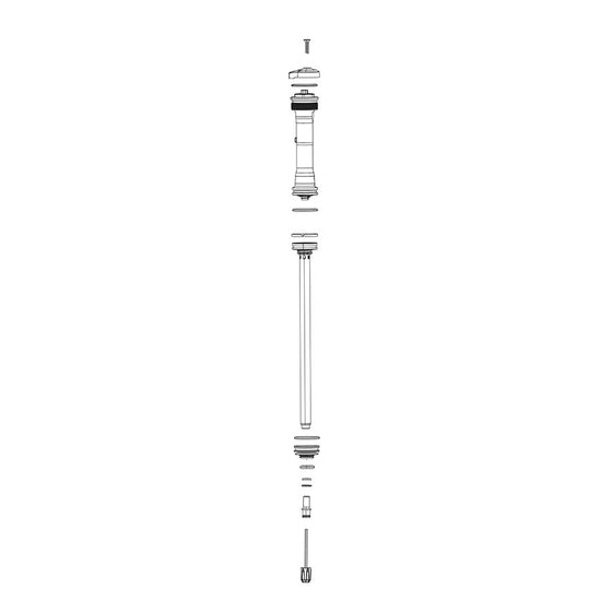 RockShox,  Amortisseur pour 35S TK Crown A1,  11.4018.104.019