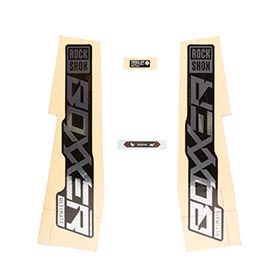 RockShox,  Autocollants pour Boxxer ULT Polar/Black,  11.4018.105.003