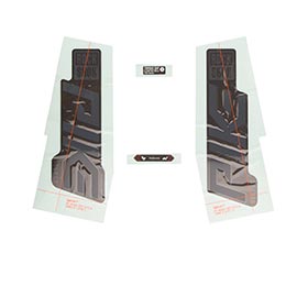 RockShox,  Autocollants pour Pike SEL Grey/Black