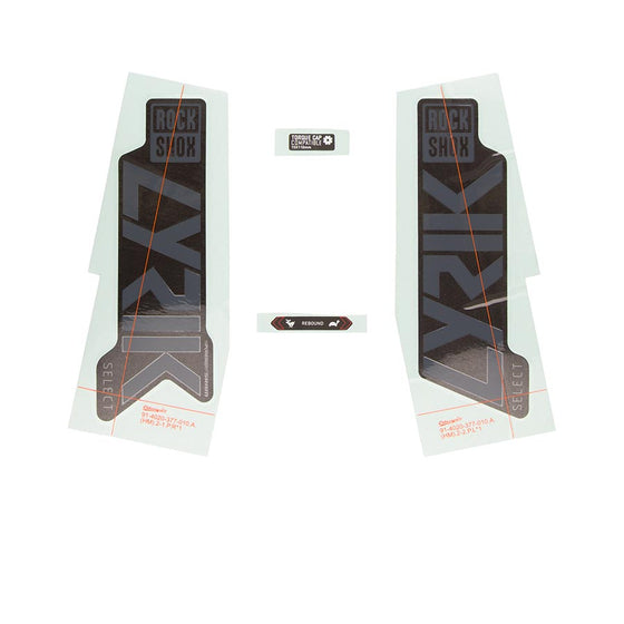 RockShox,  Autocollants pour Lyrik SEL GGRY/DFB,  11.4018.105.011