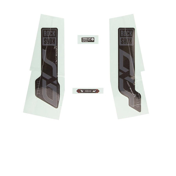 RockShox,  Autocollants pour SID 120 SEL GGRY/DFB
