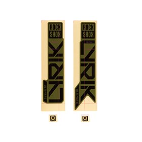 RockShox,  Autocollants pour Lyrik Ultimate 2023,  Cuivre Mat