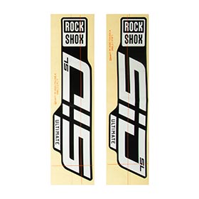 RockShox,  Autocollants pour SID SL D1,  Polaire lustré pour Bleu Crush