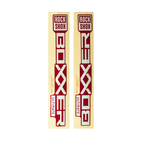 RockShox,  Autocollants pour BoXXer Ultimate D1,