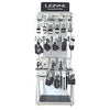 Lezyne,  Aluminium Self standing POP display,  silver