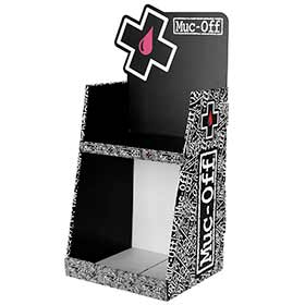 Muc-Off,  Présentoir de comptoir,  Carton