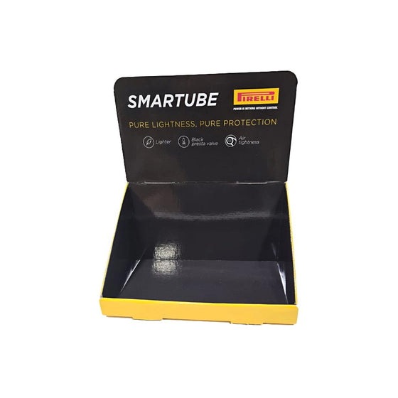 Pirelli,  Présentoir de comptoir Smartube,  Papier carton