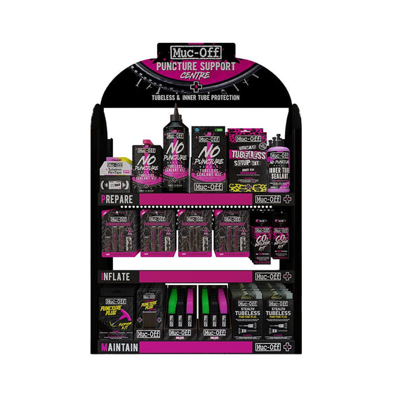 Muc-Off,  Présentoir pour Slatwall PIM,